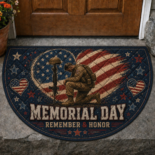 Memorial Day Quilted Welcome Mat GFTOLAN71