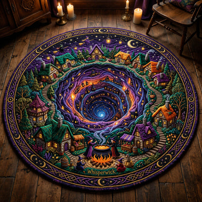 Whisperwick village Quilted Round Mat GFTOLAN764