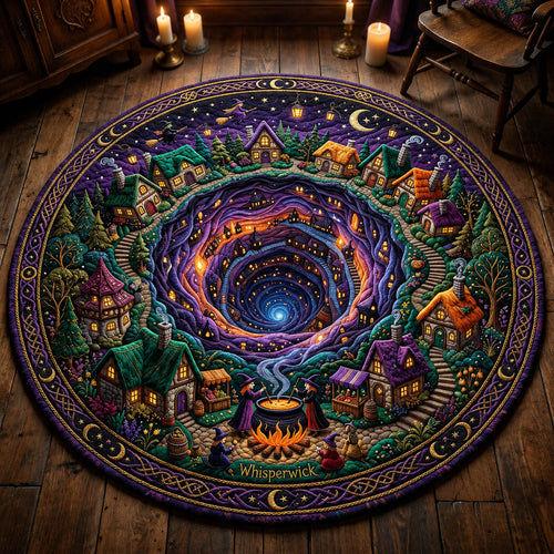 Whisperwick village Quilted Round Mat GFTOLAN764