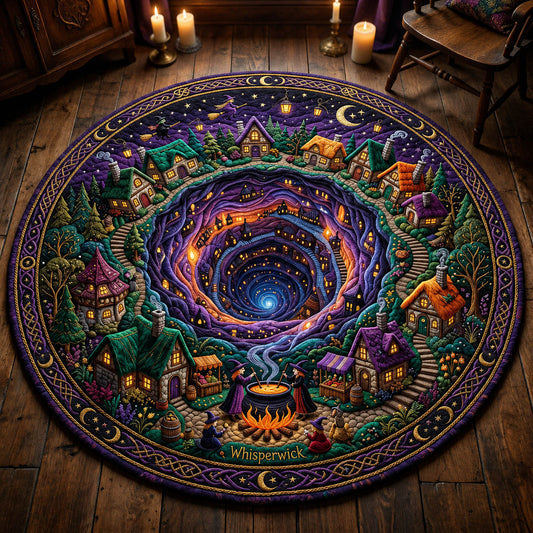 Whisperwick village Quilted Round Mat GFTOLAN764