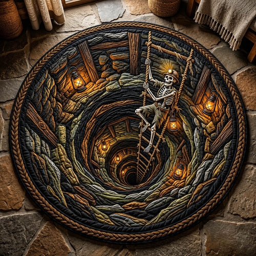 Forgotten Miner Quilted Round Mat GFTOLAN770