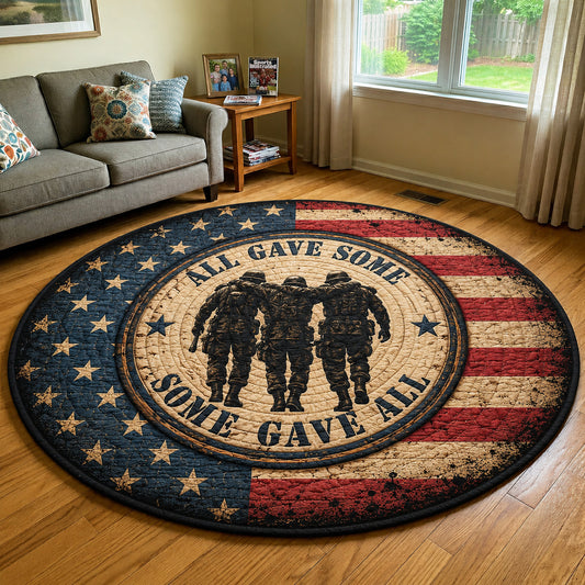 USA 250 Quilted Round Mat GFTOLAN83