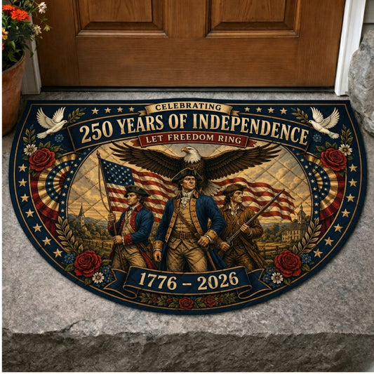 Freedom Independence Quilted Welcome Mat GFTOLAN89