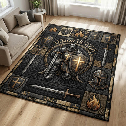 Put On The Full Armor Of God Area Rug GFTOLAN986