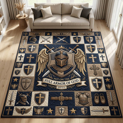 Put On The Full Armor Of God Area Rug GFTOLAN989