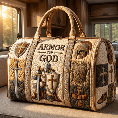 Armor Of God Quilted Duffle Bag GFTOLAN990