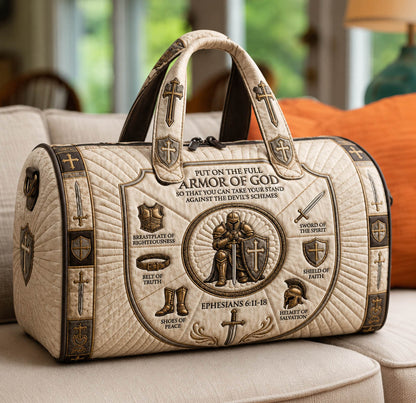 Armor Of God Quilted Duffle Bag GFTOLAN991