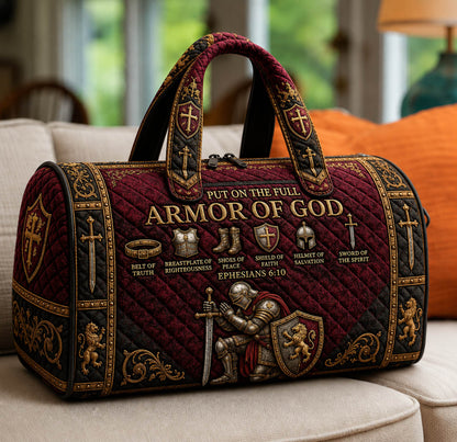 Armor Of God Quilted Duffle Bag GFTOLAN992