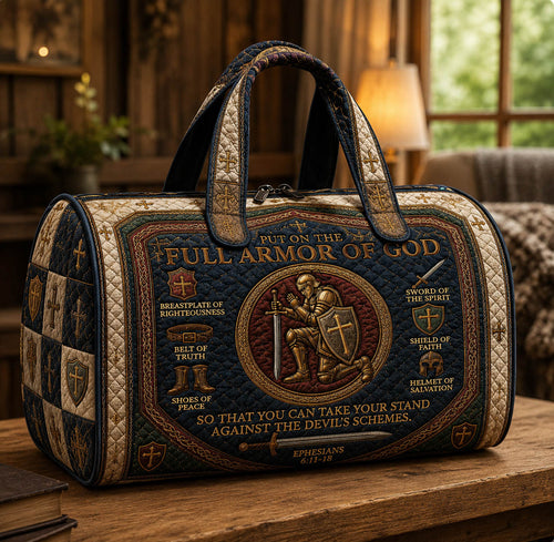 Armor Of God Quilted Duffle Bag GFTOLAN994