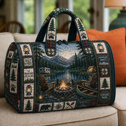 Lakeside Campfire Quilted Duffle Bag GFTOLAN999