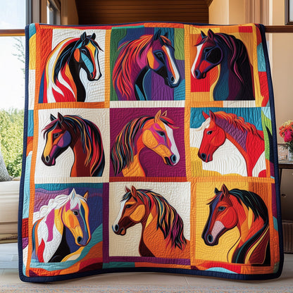 Horse Quilted Blanket GFTOMA042