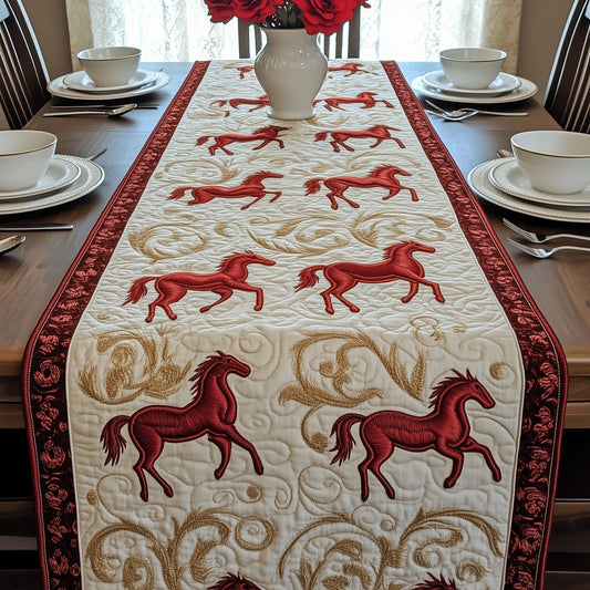 Horse Quilted Table Runner GFTOMA075