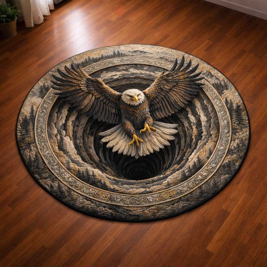 Liberty Eagle Quilted Round Mat GFTOMA10059