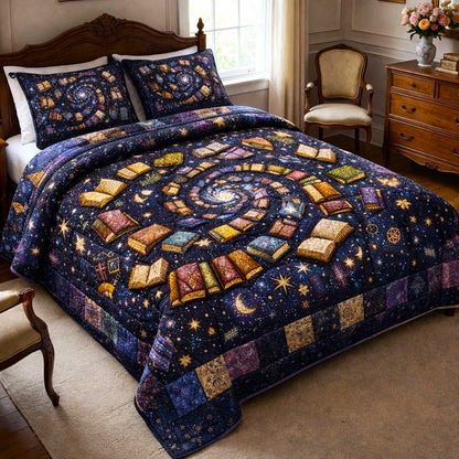 Meadow Books 3-Piece Quilted Bedding Set GFTOMA10070