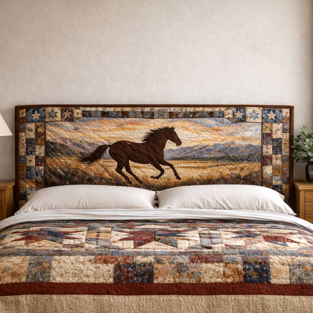 Wild Prairie Quilted Headboard Slipcover GFTOMA10099
