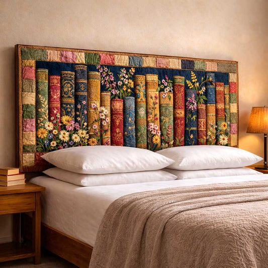 Wildflower Books Quilted Headboard Slipcover GFTOMA10107