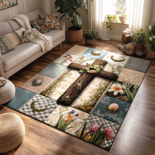 Easter Cross Area Rug GFTOMA10160