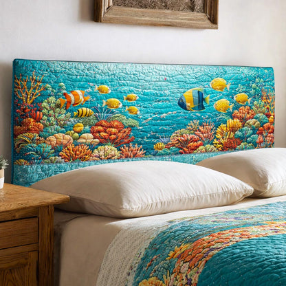 Ocean Treasure Quilted Headboard Slipcover GFTOMA10207