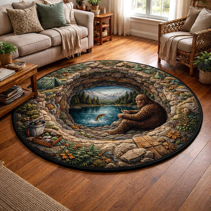Bigfoot Legend Quilted Round Mat GFTOMA10210