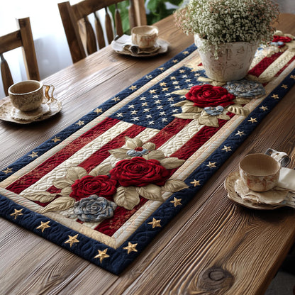 Liberty Spirit Quilted Table Runner GFTOMA10252