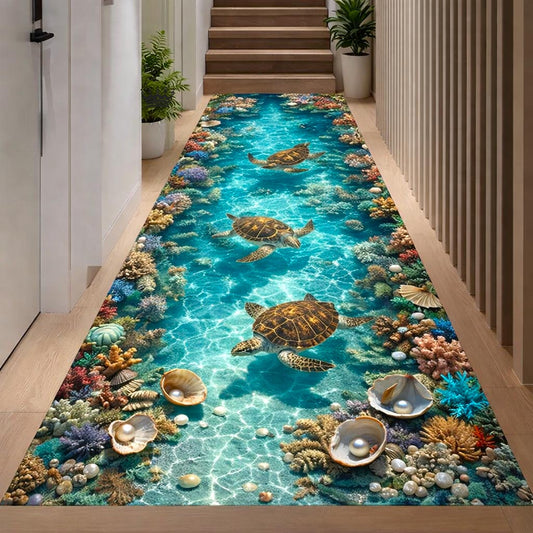 Coastal Treasure Runner Rug GFTOMA10282