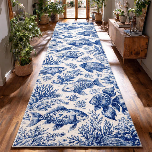 Freshwater Fish Runner Rug GFTOMA10290