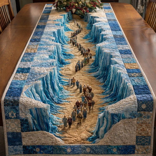Vintage Pesach Quilted Table Runner GFTOMA10299