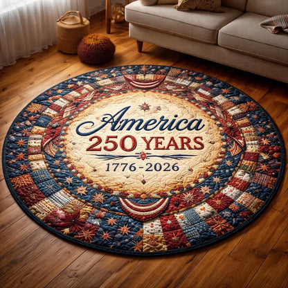 Freedom Spirit Quilted Round Mat GFTOMA10309