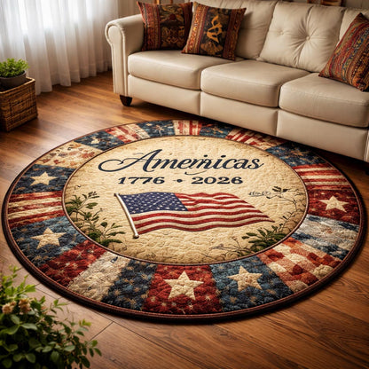 Liberty Heritage Quilted Round Mat GFTOMA10312