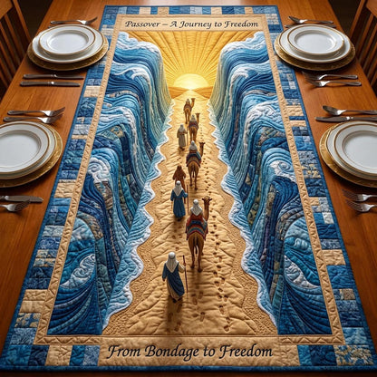 Passover Light Quilted Table Runner GFTOMA10365