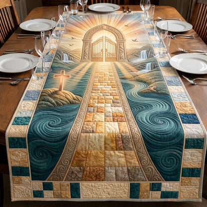 Sacred Pesach Quilted Table Runner GFTOMA10368