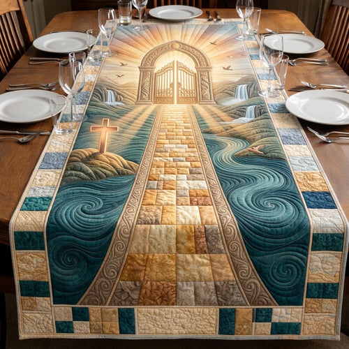 Sacred Pesach Quilted Table Runner GFTOMA10368
