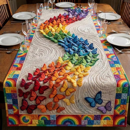 Butterfly Garden Quilted Table Runner GFTOMA10399