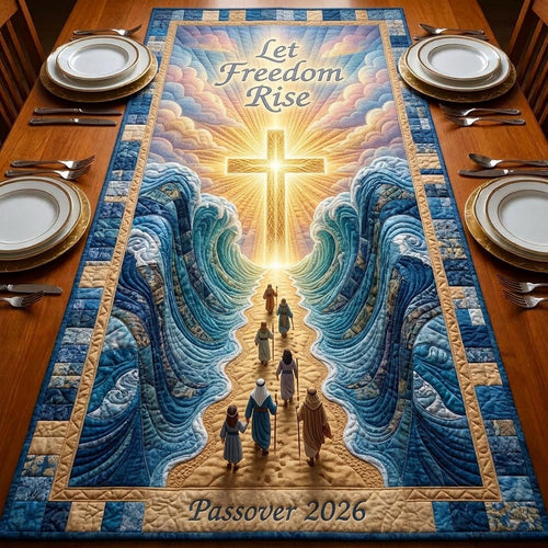 Pesach Heritage Quilted Table Runner GFTOMA10402