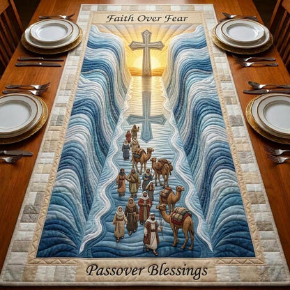 Passover Table Quilted Table Runner GFTOMA10405