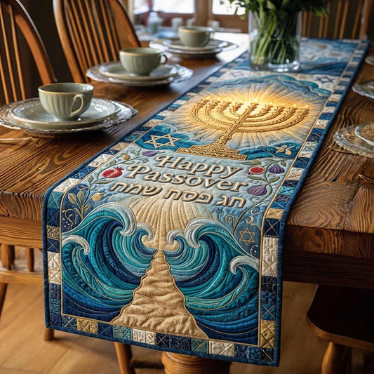 Pesach Heritage Quilted Table Runner GFTOMA10446