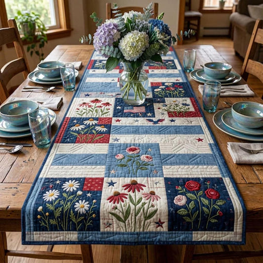 Rustic Bear Quilted Table Runner GFTOMA10473