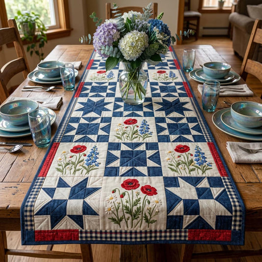 Lodge Bear Quilted Table Runner GFTOMA10474