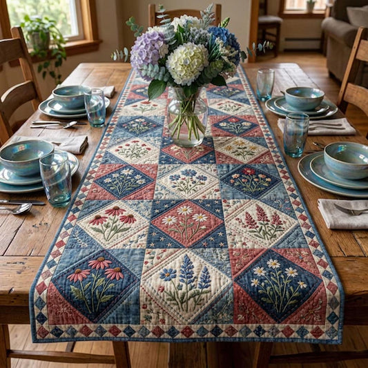 Woodland Bear Quilted Table Runner GFTOMA10475