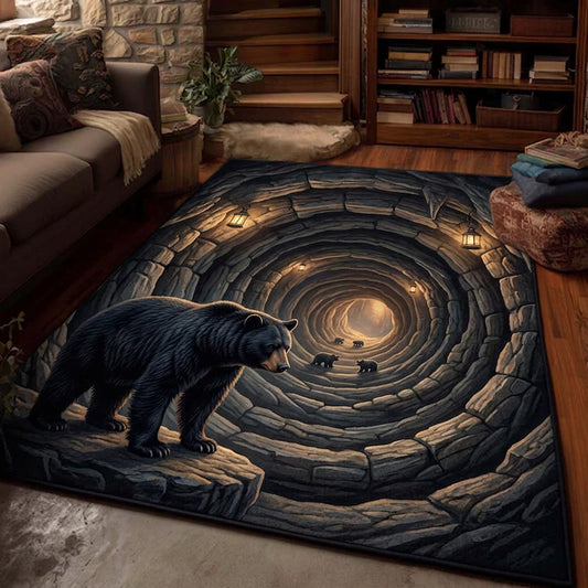 Woodland Bear Area Rug GFTOMA10487