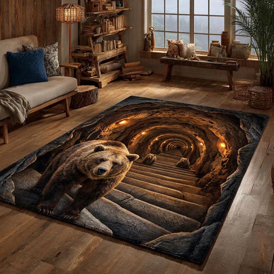 Wilderness Bear Area Rug GFTOMA10488