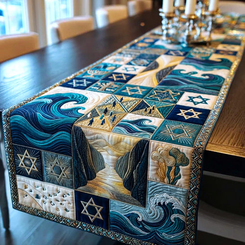Passover Table Quilted Table Runner GFTOMA10525