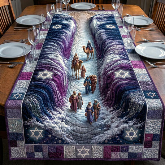 Passover Table Quilted Table Runner GFTOMA10526
