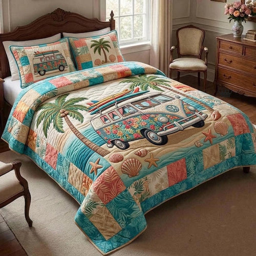 Beachside 3-Piece Quilted Bedding Set GFTOMA10599
