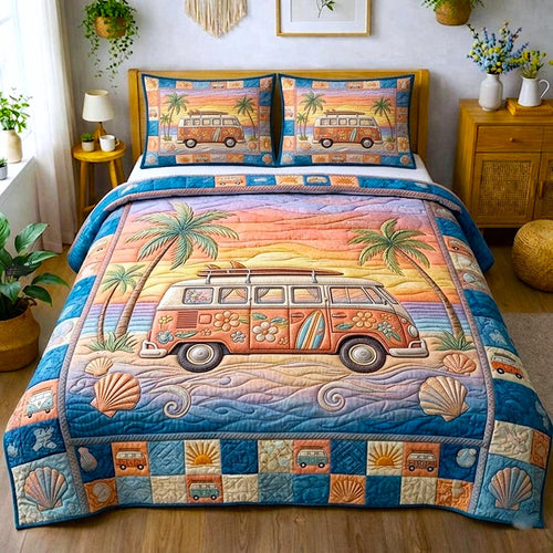Beachside 3-Piece Quilted Bedding Set GFTOMA10600