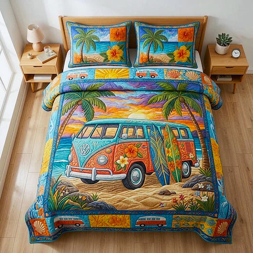 Beachside 3-Piece Quilted Bedding Set GFTOMA10603