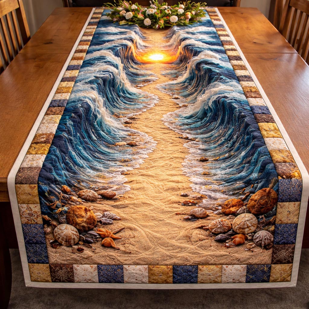Beachside Quilted Table Runner GFTOMA10610
