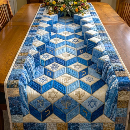 Sacred Star Quilted Table Runner GFTOMA10670