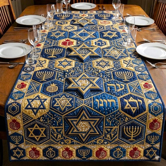 Heritage Star Quilted Table Runner GFTOMA10671