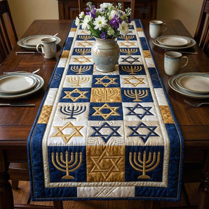 Jewish Heritage Quilted Table Runner GFTOMA10674